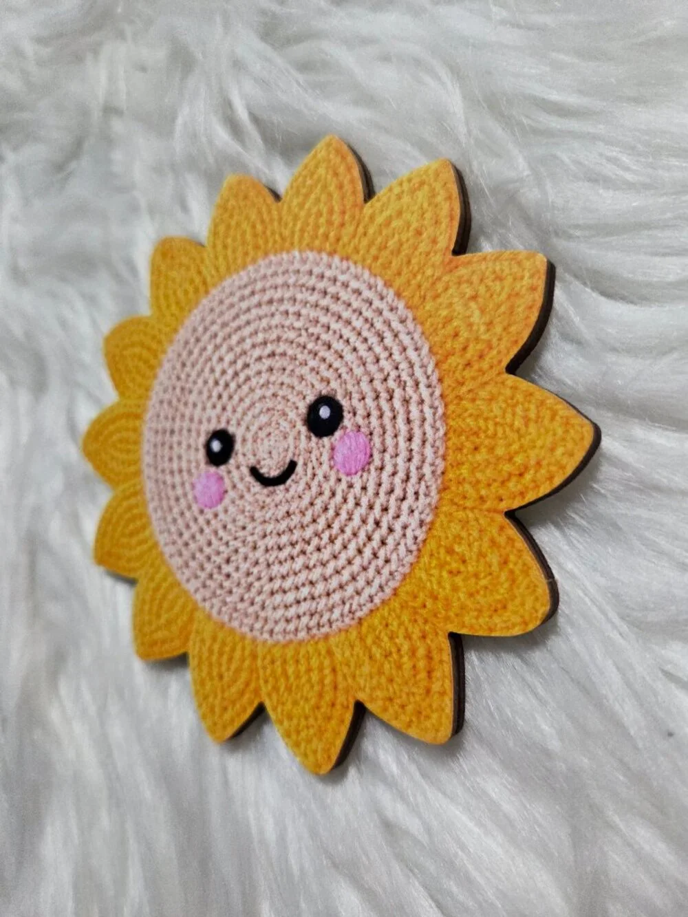 Sunflower Design Coaster